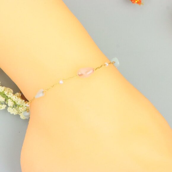 "Handmade Anklet – A Stylish Choice for Women, Thoughtful Gift Idea, EVCH1247 - Picture 9 of 9